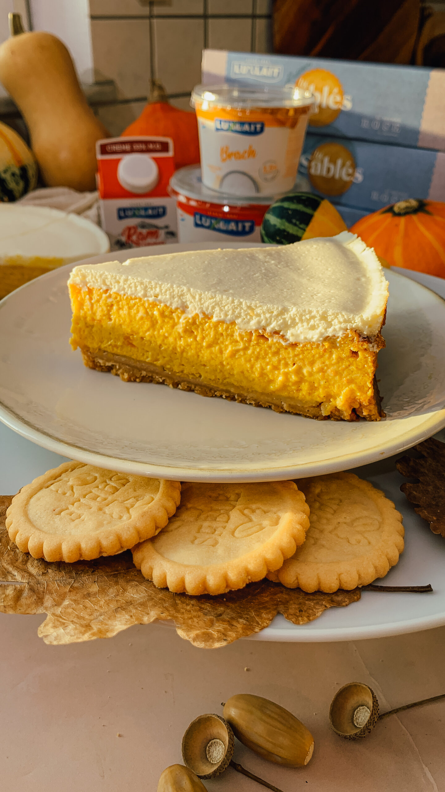 Pumpkin Cheesecake - Luxlait
